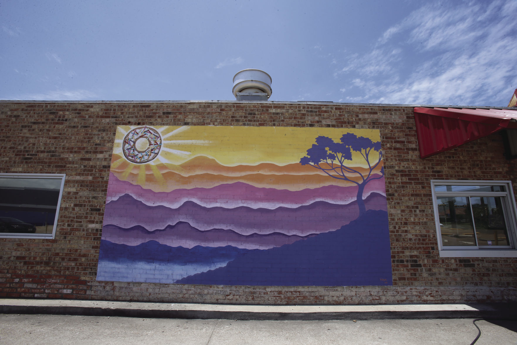 Shipley's Donuts mural